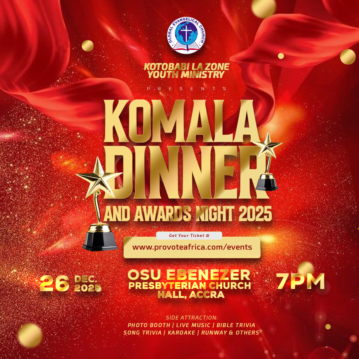 Kotobabi La Zone Youth Dinner and Awards Night